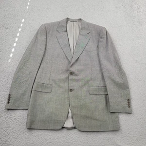 Canali Blazer Uomo 52R Lana Grigio Maglia Tuta Giacca Cappotto Sportivo Super 120s - Foto 1 di 14