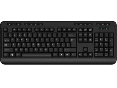 Adesso AKB-132 - Spill-Resistant Multimedia Desktop Keyboard (PS/2) (AKB132PB) - Image 1 of 4