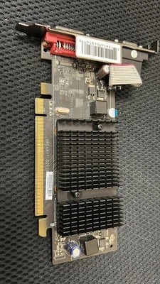 HD-435X-ZAHR Radeon HD 4350 1GB DDR2 DVI S-Video VGA PCIe Graphics Card - Image 1 of 4