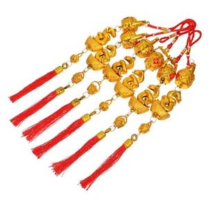 6 Pcs Pendant Chinese New Year Decorations Snake Ornament Pendants - Picture 1 of 12