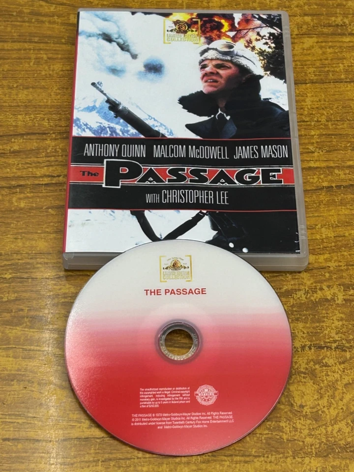 The Passage DVD (1979) Anthony Quinn, MGM On Demand US Import. - Image 1 of 1