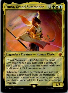 Yuna, Grand Summoner (Surge Foil) M Commander: FINAL FANTASY 227 NM - Picture 1 of 2