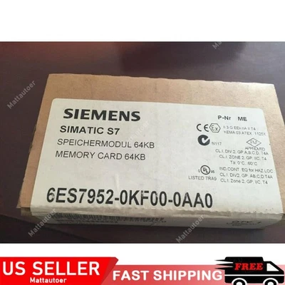 1 PCS New In Box Siemens 6ES7952-0KF00-0AA0 6ES7 952-0KF00-0AA0 NEW IN BOX - Image 1 of 2