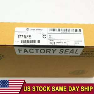 New Sealed ALLEN BRADLEY 1771IFE SER C PLC-5 Analog Input Module 1771-IFE PLC - Picture 1 of 7