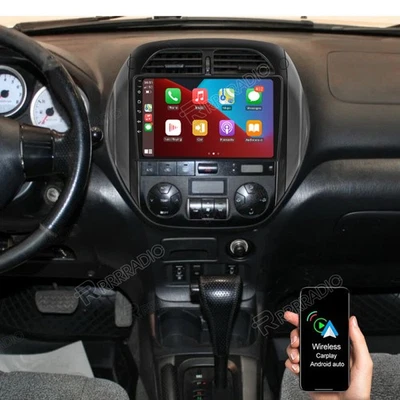RRRRADIO Für Toyota RAV4 2000-2006 Carplay Autoradio Android 15 GPS Navi WIFI BT 2+64GB