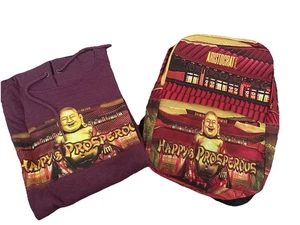 Happy Prosperous Ultimate Dragon Link Máquina Tragamonedas Buda Mochila y Capucha 2XL - Imagen 1 de 13