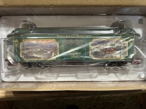 HO Thomas Kinkade Christmas Express Hawthorne Gepäckwagen Spirit Of Snowflake - Bild 1 von 3