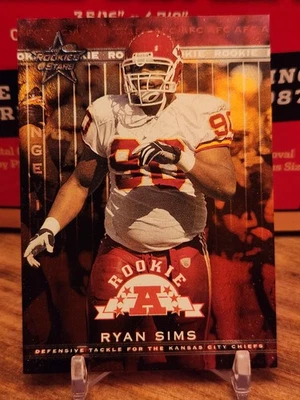 2002 Leaf Rookies & Stars - Rookie Ryan Sims #279 Longevity /50 Chiefs RC - Image 1 of 2
