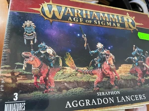 WARHAMMER - AGE OF SIGMAR - LANCEROS SERAPHON AGGRADON - NUEVOS Y ENVUELTOS ENCOGIBLES - Imagen 1 de 1