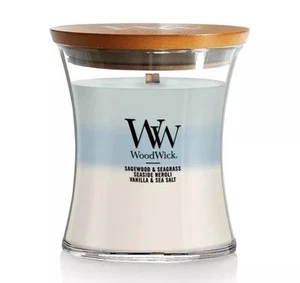 WoodWick Medium Hourglass - Oceanic Trilogy - Picture 1 of 3