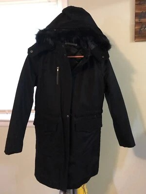 Abrigo para mujer 100 % lana hasta el muslo Foto 1 de 4