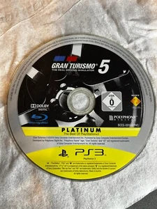 Gran Turismo 5 PS3 PlayStation 3 PAL Platinum - Only Disc  - Picture 1 of 2