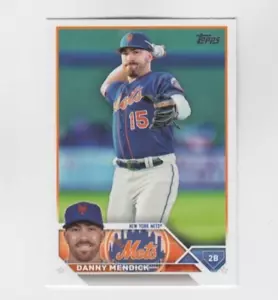 (10) Danny Mendick 2023 TOPPS UPDATE SERIES CARD LOT #US23 NEW YORK METS - Picture 1 of 1