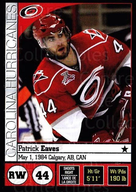 2008-09 Panini Stickers #36 Patrick Eaves - Image 1 of 1