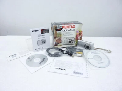 Pentax Optio M40 8,0-MP-Kompakt-Digitalkamera silber getestet - RAR ! - Bild 1 von 4