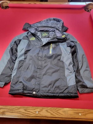 Men's Waterproof Ski Jacket Winter Warm Jackets Snow Thermal Fleece Work Coat XL - Image 1 of 4