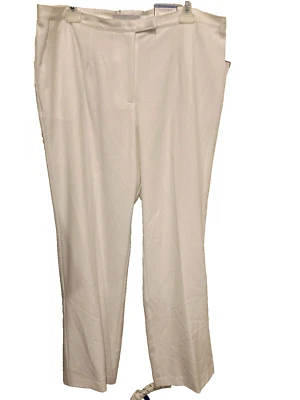 Pantalones/pantalones de vestir Sag Harbor elásticos MISSY, TALLA 18, forrados, etiqueta $35,99, nuevos con etiquetas Foto 1 de 4