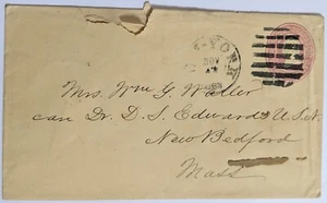 NYC--Mrs. Wm. Waller, c/o Dr. D.S. Edwards, U.S.N., New Bedford, MS/3-C. PSE/'63 - Picture 1 of 2