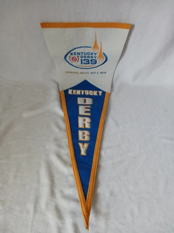 2013 KENTUCKY DERBY PENNANT • Top Quality • #139 Horse Racing Cover
