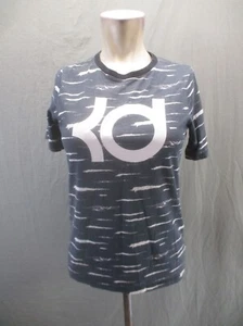 NIKE DRI-FIT Size L Kids Unisex Gray Cotton Blend Short Sleeve Athletic Top 015 - Picture 1 of 9