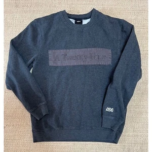 A24 Dark Gray/charcoal 'A Twenty-Four' Patch Crew Neck Sweatshirt Size Small - Picture 1 of 8