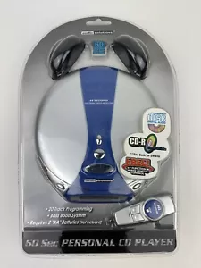 DISCMAN CD De colección Reproductor de Discos Compacto Reproductor de CD Portátil Compatible NUEVO - Imagen 1 de 2