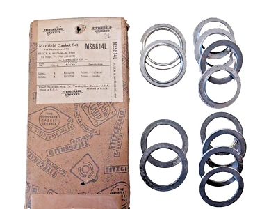 1940 Buick série 60,70,80,90: conjunto de juntas coletoras NORS substitui GM 1394890 - Imagem 1 de 3