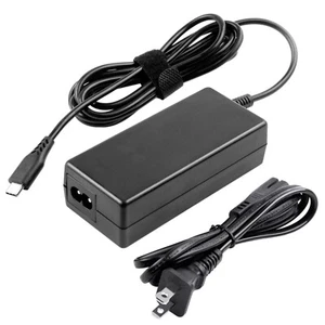 Universal 65W Laptop Charger USB-C Type-C Connector Computer AC Adapter Charger - Picture 1 of 8