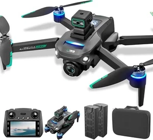 GPS Drone with Camera 4K Adult, 5G FPV RC Drone Foldable - Picture 1 of 7
