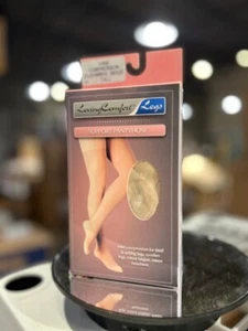 Loving Comfort Support Pantyhose Closed Toe 20-30mmHg (Beige) Large - Picture 1 of 2
