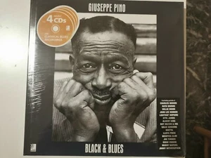 GIUSEPPE PINO - BLACK & BLUES CLASSICAL BLUES RECORDING - LIBRO CON 4 CD - Imagen 1 de 4