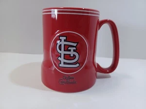 St Louis Cardinals 18oz Game Time Coffee Mug [NEW] MLB Tumbler Tea Cup Glass - Picture 1 of 7