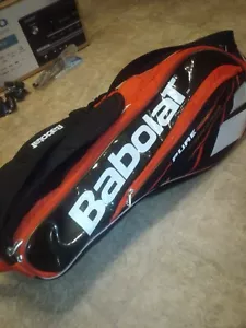 Babolat Pure Control Tennis Iso-Thermal Racquet Bag Black/Red Multi Compartment - Picture 1 of 11
