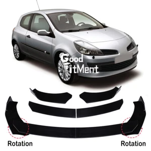 Spoiler anteriore labbro anteriore spada spoiler spoiler per Renault Clio III 3 GT Gordini - Foto 1 di 10