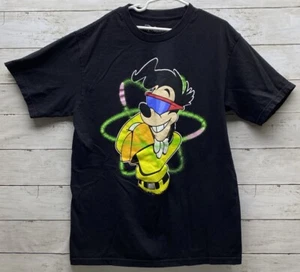 Disney Para Hombres Powerline Goofy Camisa A Goofy Película Max Camiseta Gráfica Negra LEER - Imagen 1 de 15