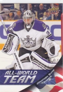 11/12 UD...JONATHAN QUICK...ALL WORLD TEAM....CARD # AW-16...KINGS - Picture 1 of 1