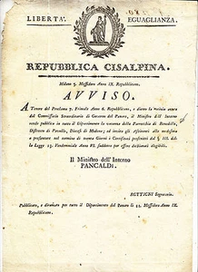 S615-REP.CISALPINA-MILANO RIGUARDANTE PARROCCHIE DI MODENA - Picture 1 of 1