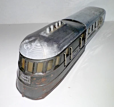 LIONEL PREWAR O-GAUGE FLYING YANKEE STREAMLINED #616 LOCOMOTIVE SHELL - Image 1 of 4