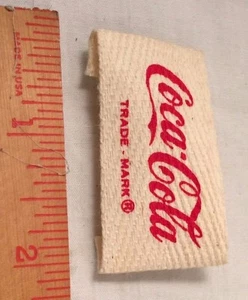 Etiqueta de ropa vintage de Coca Cola - Imagen 1 de 2