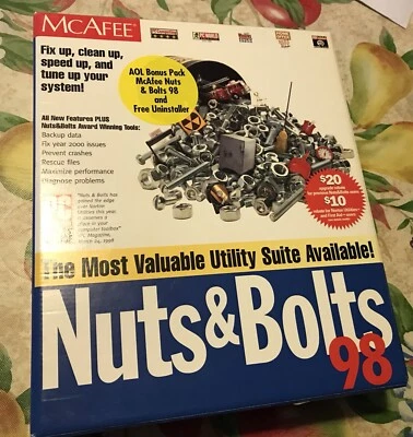 Mcafee Nuts & Bolts CD-Rom 1998 - Image 1 of 4