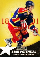2005-06 Swedish Elitset SHL Star Potential #4 Christopher Thorn