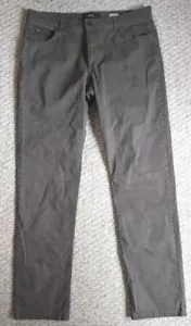 Brax Good Men Pants 36x34 Geometric Pattern Cooper Fancy Regular Fit Dark Gray - Picture 1 of 9