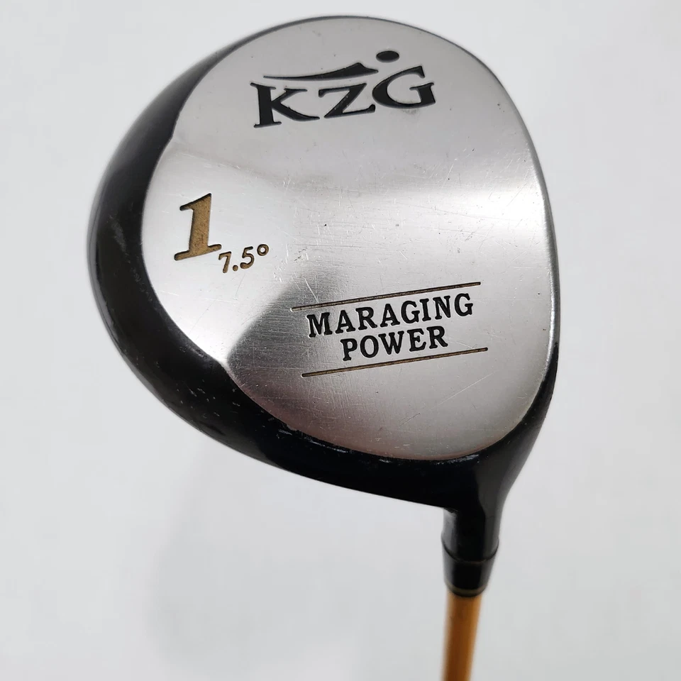 KGZ Maraging Power 7.5º Driver Proforce 65 Gold Stiff-Flex Graphite Shaft RH 44" - Image 1 of 4