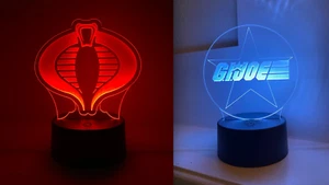 GI Joe Light up Display Cobra LED Sign - Picture 1 of 11