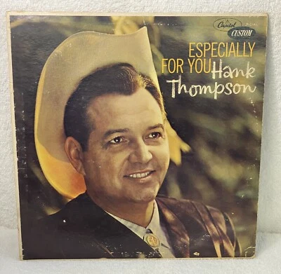 signed- HANK THOMPSON And The Brazos Valley Boys - Especially For You Album Lp  - Image 1 of 4