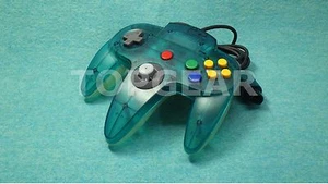 Nintendo Official Nintendo64 / N64 Controller Clear Blue / PROBADO - Imagen 1 de 2