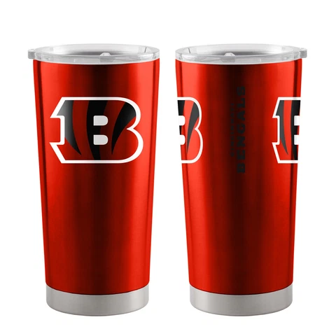 Cincinnati Bengals Ultra Orange 20oz Travel Tumbler NFL Cover