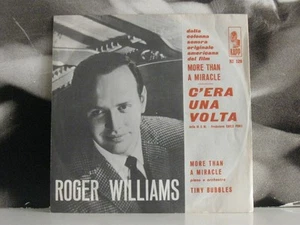 Roger Williams - Más Que Un Milagro - Érase Una Vez / Tiny Bubbles 45 RPM 7" - Imagen 1 de 1