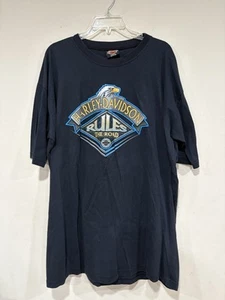 Vintage 1997 Harley Davidson Rules The Road Glendale AZ Black Size 4XL Biker - Picture 1 of 6