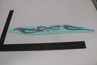 13867-08 NUEVO OEM 2008 HARLEY-DAVIDSON FXCWC Softail balancín calcomanía guardabarros trasero Foto 1 de 2